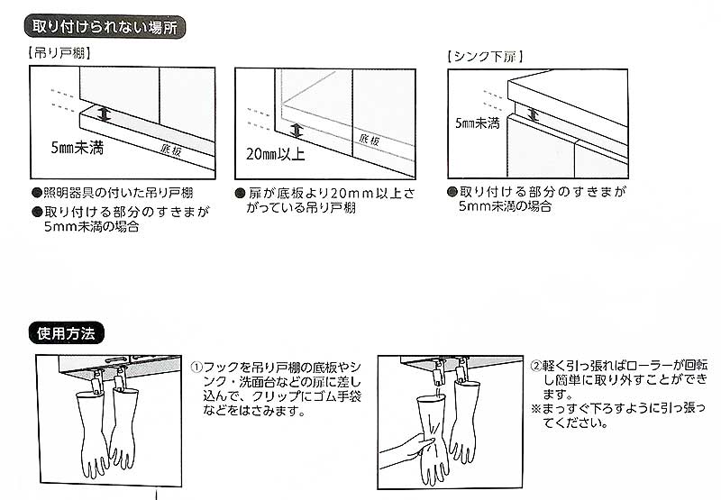 ローラー付きピンチ