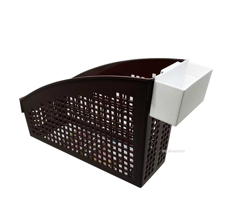 ファイルボックスポケット浅型　ホワイト