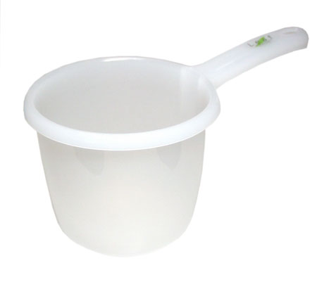 イノマタ化学 【1624】リーフ 手桶 ナチュラル