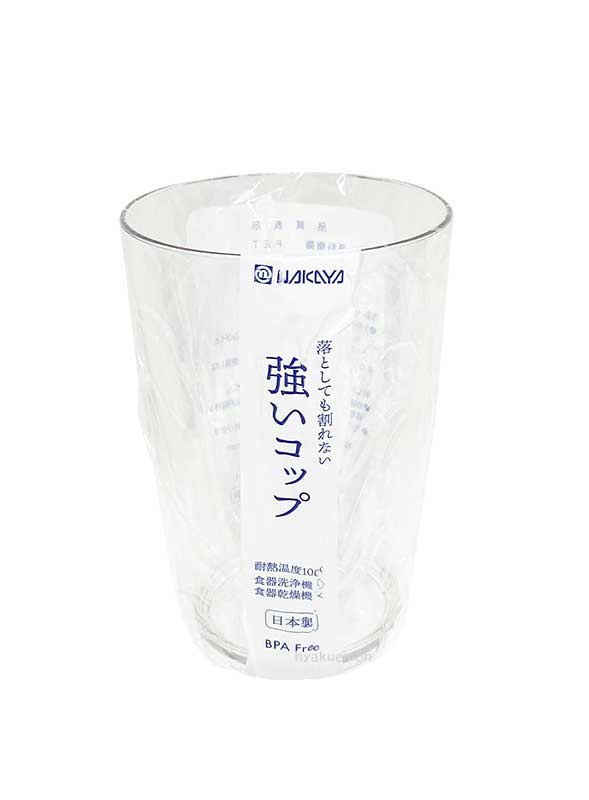 落としても割れない 食器乾燥機・食器洗浄機OK 商品サイズ：約Ф73×108Hmm 材質：PET 耐熱温度：約100℃/耐冷温度：約-20℃ 容量：約300ml 日本製　