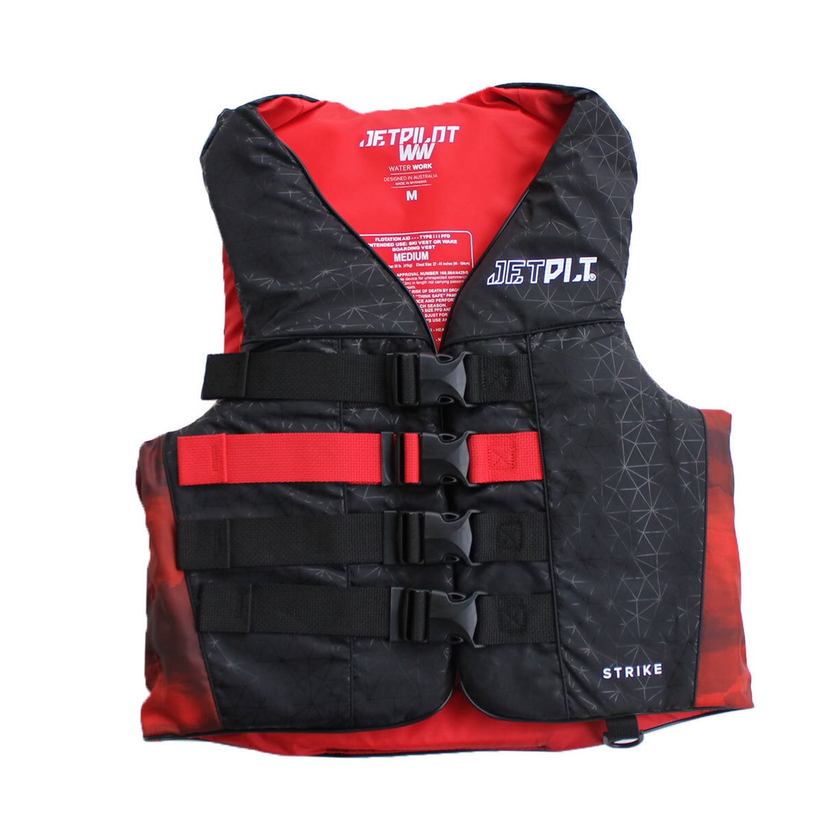 STRIKE PLUS 4-BUCKLE CGA NYLON VEST JCI ジェットパイロット ライフジャケット ライフベスト ナイロン ストライクプラス JA23128CGA 