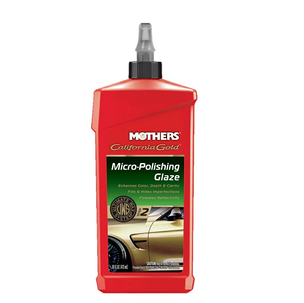【MOTHERS】カリフォルニアゴールド マイクロポリッシュグレイズ STEP2 473ml マザーズ 洗車 メンテナンス ケミカル バイク 車のサムネイル