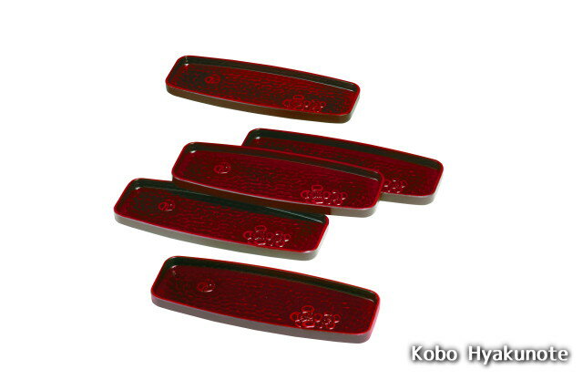 おしぼり受皿 鎌倉 梅彫（5枚入）