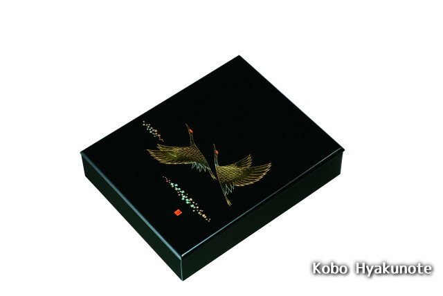 10.0文庫 黒 ツルの舞