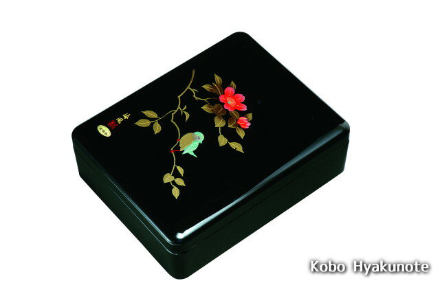 11.0新丸型DX文庫 さえずり(金蒔絵・内梨子地塗・盛絵・A4判)