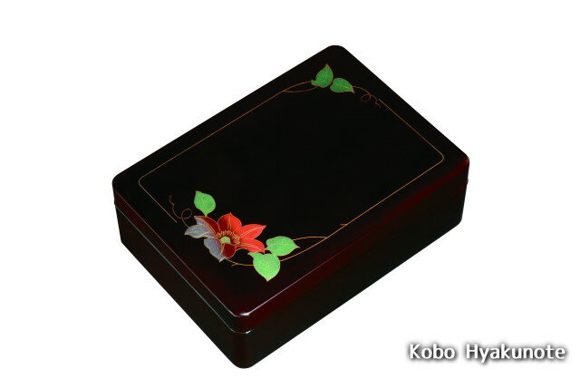 11.0合口文庫 溜内梨子地 新鉄仙