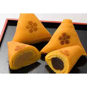 金沢 越山甘清堂:金沢のお城と水の物語「金城巻(6個入)」