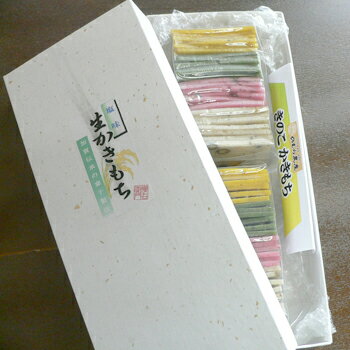 のむら農産：ご自宅で揚げて焼いて出来たてを「生かきもち 塩50枚」化粧箱入りのサムネイル