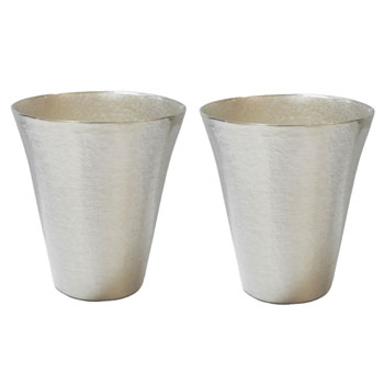 日建 テイクルーツ：「いじりタンブラー(ワイド)[2個入]」職人の手作業のみで創り上げました