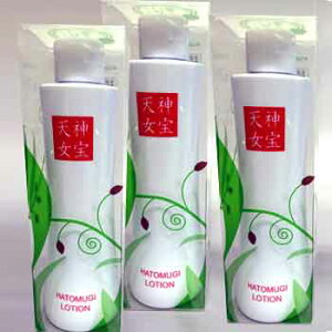 【石川 能登を応援しよう】自然派はとむぎ化粧水「みたから天女化粧水 3本セット」/はくい農業協同組合