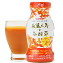 ノーベル：乳酸菌飲料で手軽に菌活！「高麗人参と乳酸菌 12本入(クール冷蔵便)」