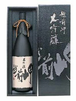 田邊酒造「越前岬 大吟醸 1800ml」 福井県民が選ぶ贈答品 No.1 ※化粧箱入り※