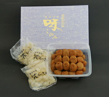 福梅「味このみ うす塩味420g らっきょ60g×3個」 福井特産品の花らっきょとのセット