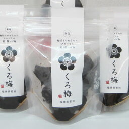 若狭物産協会：「くろ梅　100g(12袋[1ケース])」紅映梅を生のまま無添加で長期熟成。しっかりすっぱい梅。