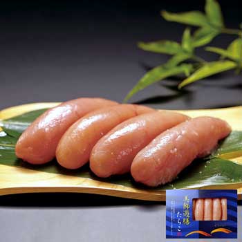 丸市食品：粒子感ある食感そのまま「極-きわみ-無着色たらこ」300g(クール冷凍便)