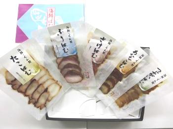 加賀ひかりフーズ「海鮮はむスライス 詰合せ(5種)」クール冷蔵便 加賀ひかりフーズ「海鮮はむスライス 詰合せ(5種)」クール冷蔵便