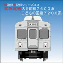 鉄道企画 「東急電鉄大井町線7600系・こどもの国線720