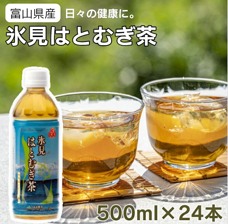 国産 富山県産 氷見はとむぎ茶(ペットボトル 500ml×2