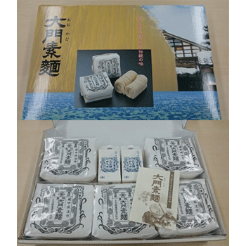 大門素麺 5個＋つゆ2本（化粧箱入）のサムネイル