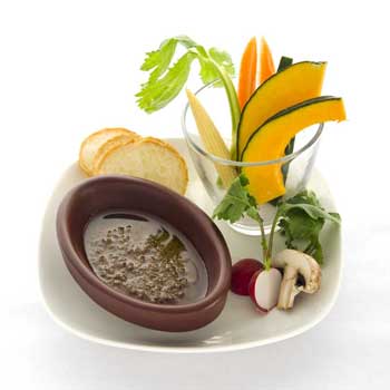 鈴香食品「kit kit kitchen バーニャカウダセット」ほたるいかと甘えびの万能ディップソース