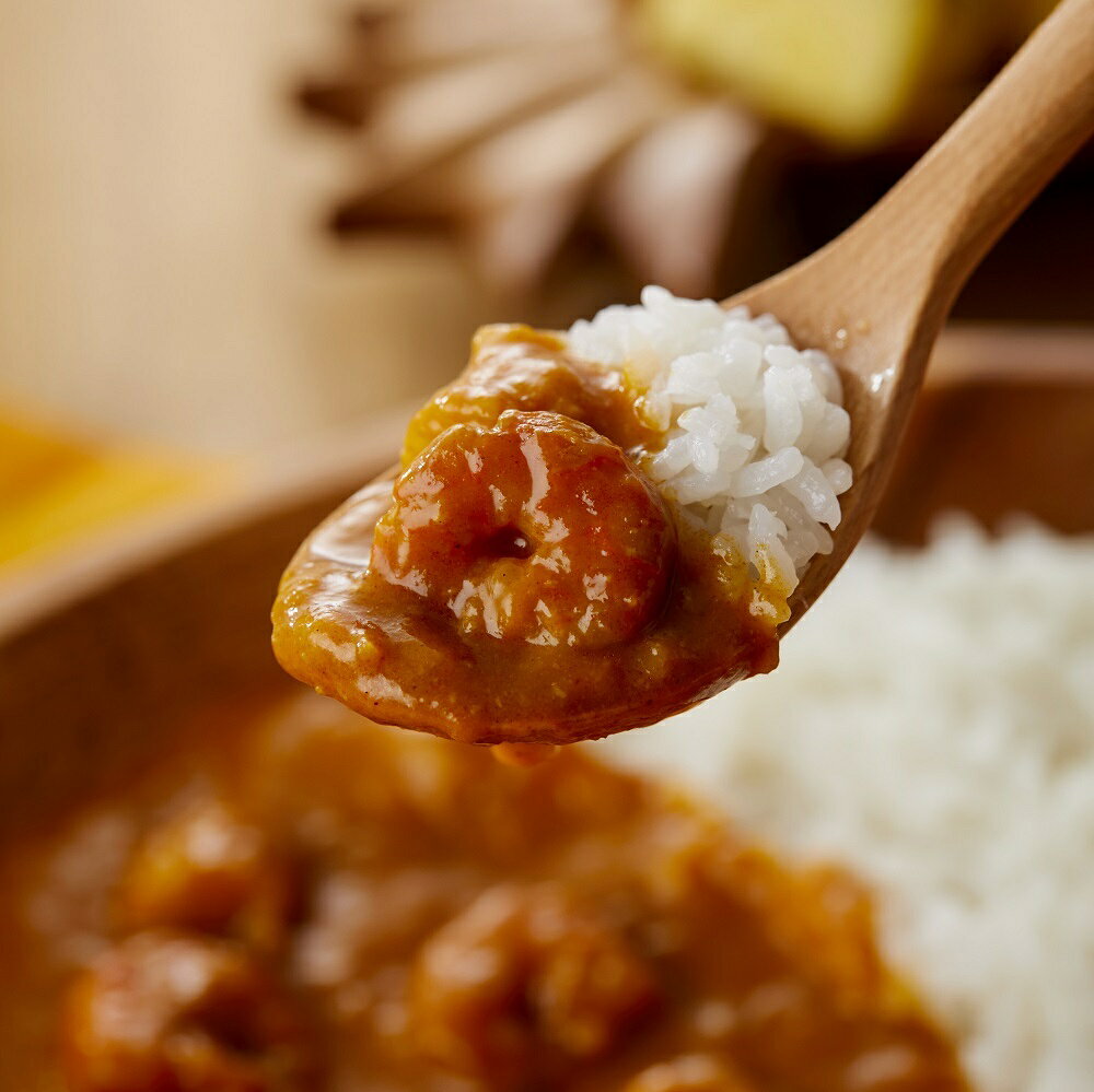 にしきや ガーリックシュリンプ カレー 180g ワールド シリーズ 中辛 NISHIKIYA KITCHEN 高級 レトルト 無添加 レトルトカレー 贅沢 高級 特別 絶品 お取り寄せ グルメ 単身赴任 仕送り プレゼント にしき食品 hybridjapan-10000191 エシェランド 楽天市場店 サンプル画像3