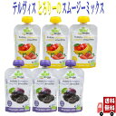 テルヴィス とろりーの イタリアンスムージー 120g 2種 (リンゴイチゴミックス・プラム) スムージー 無添加 オーガニック 有機 ダイエット 健康 おやつ...