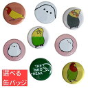 【1000円ポッキリ】【送料無料】 インコ シマエナガ ハシビロコウ 缶バッジ 5個セット 32mm グッズ ことり 小鳥 鳥 鳥好き 雑貨 デザイン 缶バッチ おしゃれ かわいい オカメ セキセイ コザクラ マメルリハ プレゼント ギフト 白 桜 シルバー シナモン クリーム