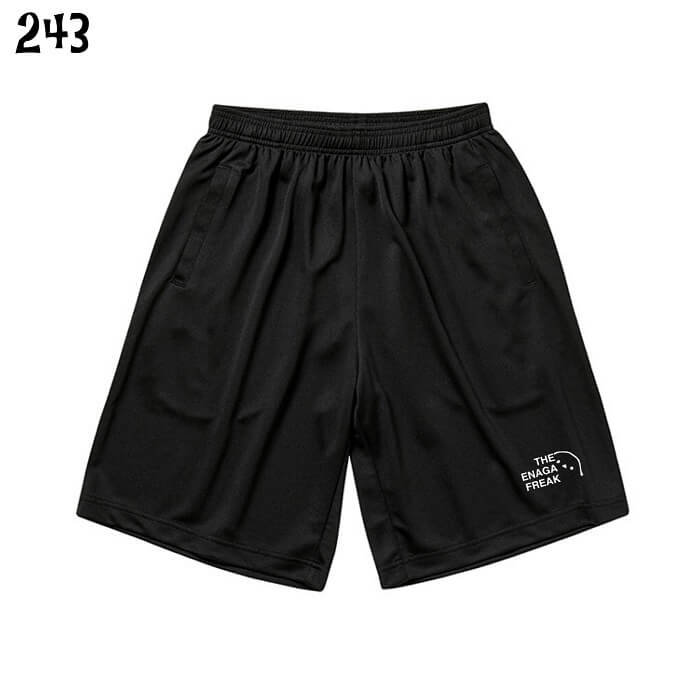 Jersey Pants - シマエナガ ドライハーフパンツ THE ENAGA FREAK シマエナガちゃん 小鳥 鳥 鳥好き 雑貨 吸水速乾 UVカット メッシュ ショーツ アスレチック 通気性 ジャージ 短パン かわいい グッズ プレゼント ギフト 大きいサイズ ビッグT メール便 癒やし