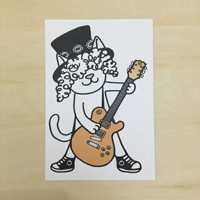 猫 ネコ ポストカード コスプレネコ スラッシュ はがき ハガキ 葉書 年賀状 暑中お見舞 暑中見舞い 挨拶状 引っ越しの挨拶 季節のあいさつ 雑貨 おしゃれ ...