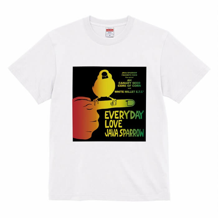 文鳥 Tシャツ ウッドストック文鳥 ラスタバー...の紹介画像3
