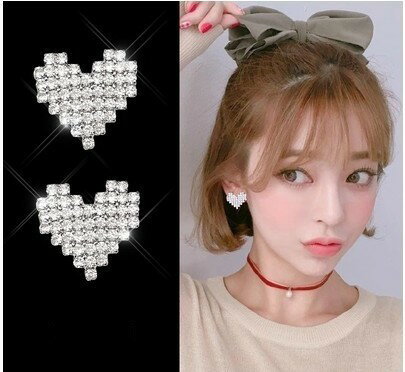 キュービックジルコニア ハート ピアス★ 選べる ピアス 福袋 対象商品 ★ 34