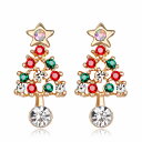 クリスマス ツリー ピアス