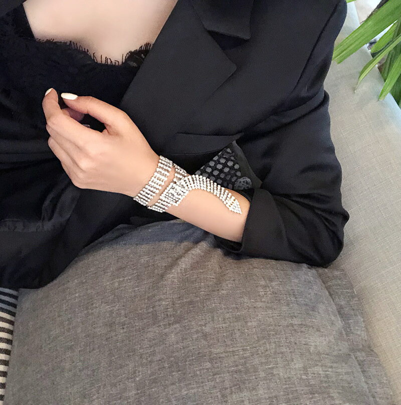 ラインストーン ベルト チョーカー