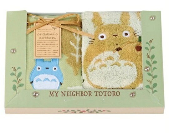 ベビーギフトセット トトロ ベビータオルセット 出産祝い 御祝 贈り物 ジブリ バスタオル 湯上げタオル オーガニックコットン フェースタオル お風呂 赤ちゃん ベビー 新生児 ギフトセット