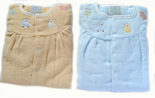 タオル製ベビー服 2WAYベビードレス 出産祝い ギフト 日本製 ベビー 新生児 カバードレス