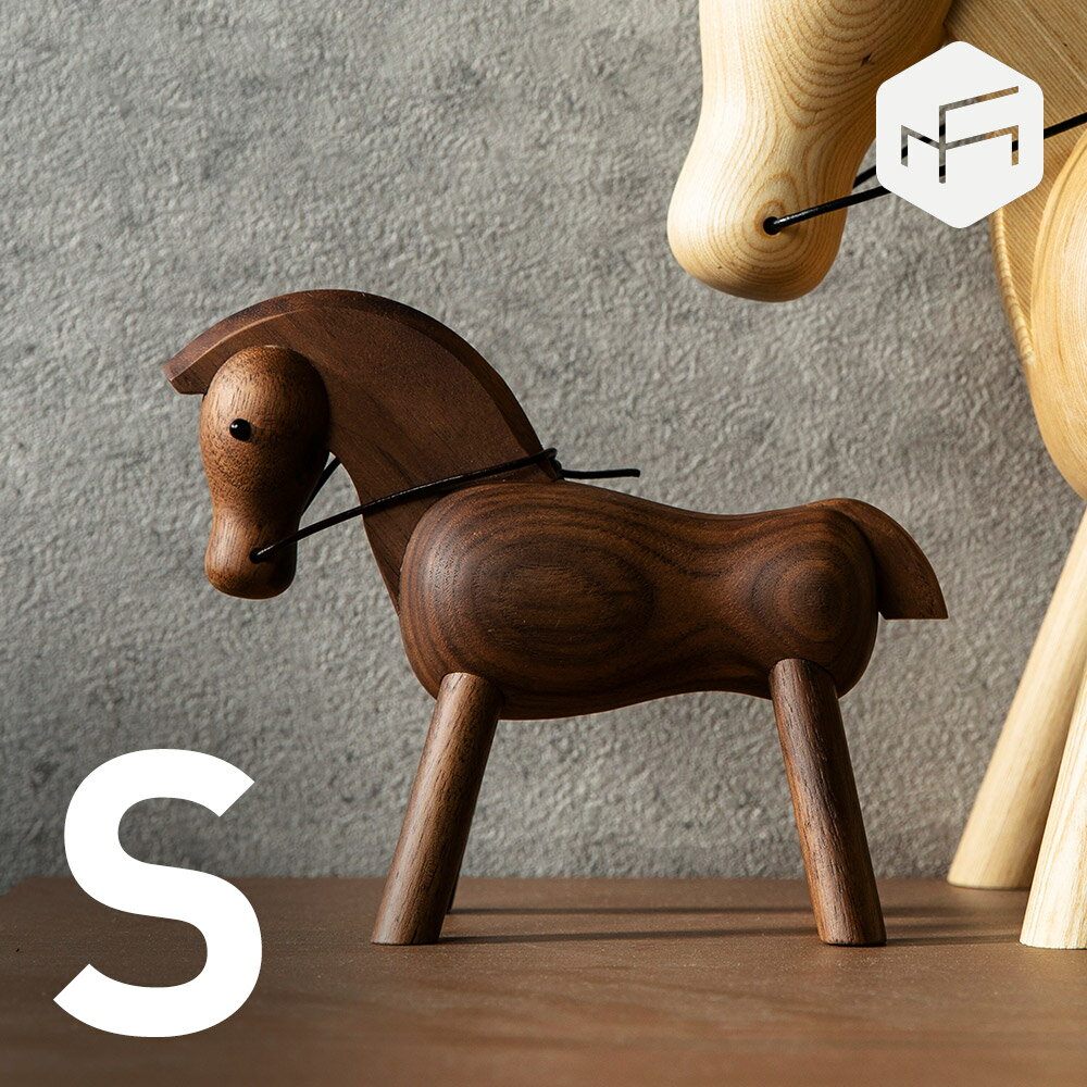 Woody Horse S ウッディーホース オブジェ 置物 新居祝い カイ・ボイスン Kay Bojesen 馬 ウマ 北欧 モ..