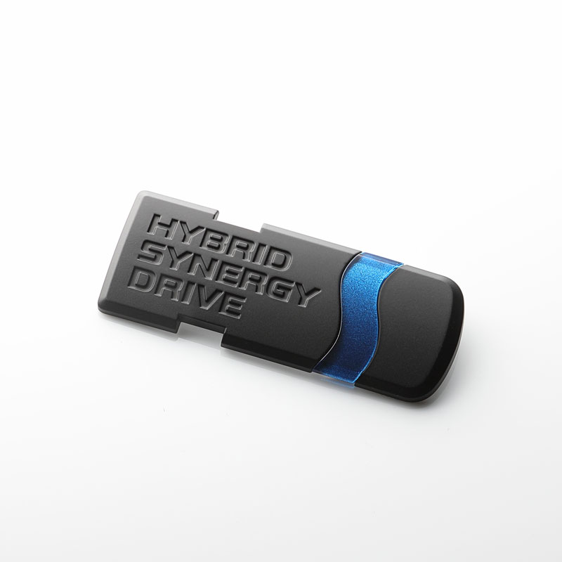 トヨタ MXPL10 シエンタ マット ブラック リアエンブレム ハイブリッドシナジー 75441-52200