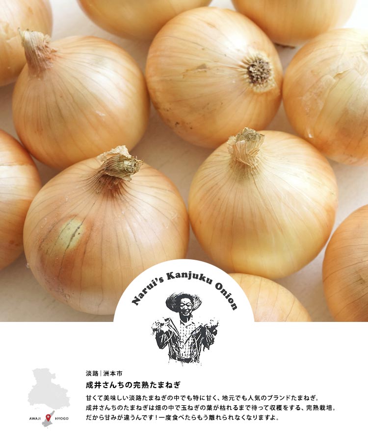 楽天市場 産地直送 本島送料無料 成井さんちの完熟たまねぎ 3kg 淡路島オニオンクラブ 兵庫を旅するひょうごマニア