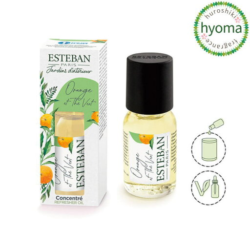 【メール便送料無料】エステバン インテリアガーデンナチュール オレンジ&グリーンティー リフレッシャーオイル15ml 日本香堂 人気 高級(アロマ/フレグランス)の香り ギフトやプチギフトに お祝い 【メール便送料無料】エステバン インテリアガーデンナチュール オレンジ&グリーンティー リフレッシャーオイル15ml 日本香堂 人気 高級(アロマ/フレグランス)の香り ギフトやプチギフトに お祝い