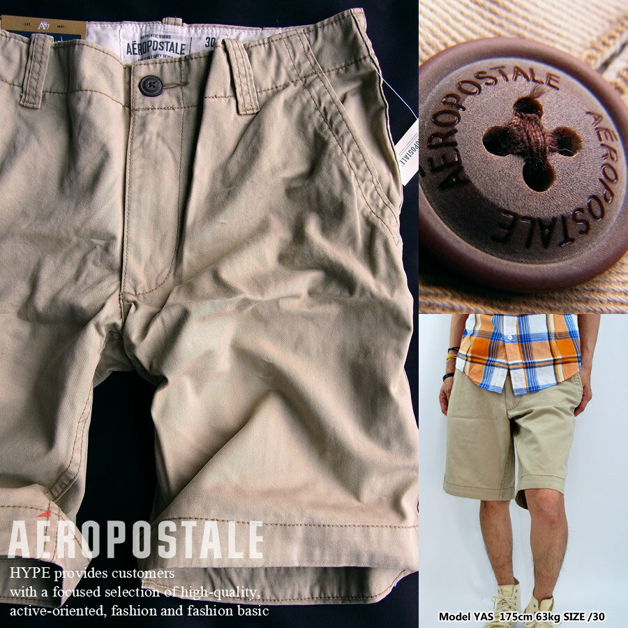 エアロポステール 正規品 チノショートパンツ チノパン メンズ 正規品 ハーフパンツ ボトムス661 ...