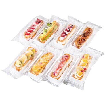 プレミアムバトンシューアイスケーキ8個 4045-015 CI-460 7990119 Y_KO_ap 六本木ヒルズで“行列のできるシュークリーム専門店”として話題の「クレーム デ ラ クレーム」がお届けする、エクレアタイプのシューアイスケーキです。ミ 母の日 父の日 プレゼント ギフト 贈り物