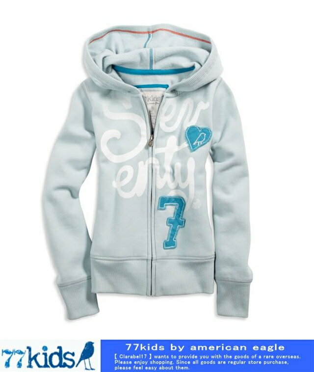 ★PA■120%正規■77kids by american eagle applique フルジップ ...