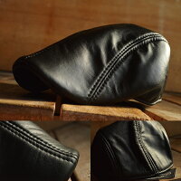 本革レザーハンチングキャップ帽子メンズ7998634【ALI】■05160913