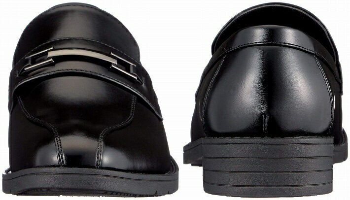 ビジネスシューズ メンズ 超軽量 AIR GRAM 防水 防滑 幅広 EEE 靴 ローファー シューズ メンズ ブラック 黒 1724 Y_KO SHA 190210 プレゼント ギフト