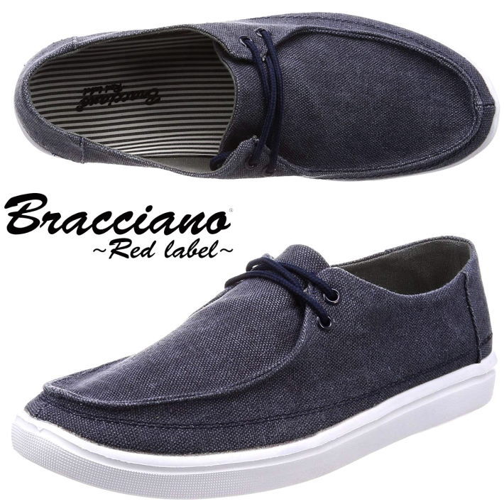 モカシン シューズ メンズ 送料無料 デッキシューズ 靴 スリッポン Bracciano 超軽量 B ...