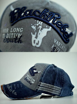 キャップ 帽子 メンズ レディース BLACK REBEL ダメージ加工 Vintage 7991435