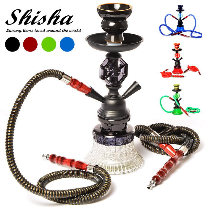 【最安値に挑戦 速攻配達】水タバコ シーシャ 本体 フーカ Shisha Hookah セット ブラ ...