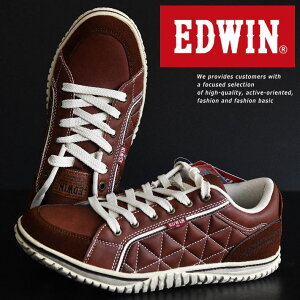 EDWIN スニーカー メンズ エドウィン ブランド シューズ 靴 軽量 Vintage おしゃれ EDWH7543 送料無料