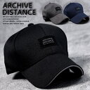 【ARCHIVE DISTANCE】キャップ 帽子 メンズ レディース フルキャップ ★REV 7988123 ワンポイント シンプル 野球帽 ゴ…