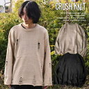 4/24 20:00 }\聚ő100%|CgobNvGg[yNbVHz傫TCY I[o[TCY Z[^[ REV 7987292 Y fB[X NbVH crush knit  